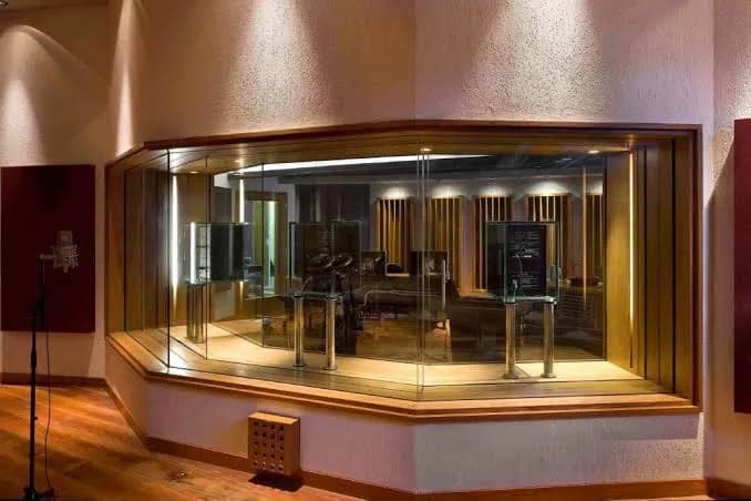 Music Studio Glass Partitions