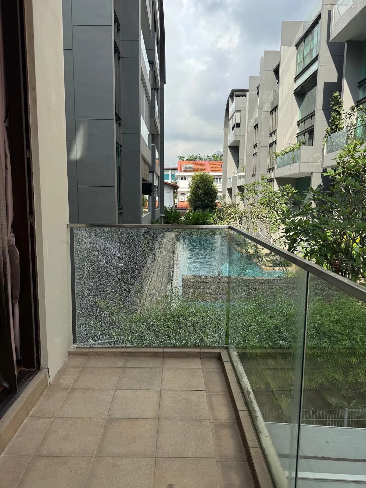 Balcony Glass Partition