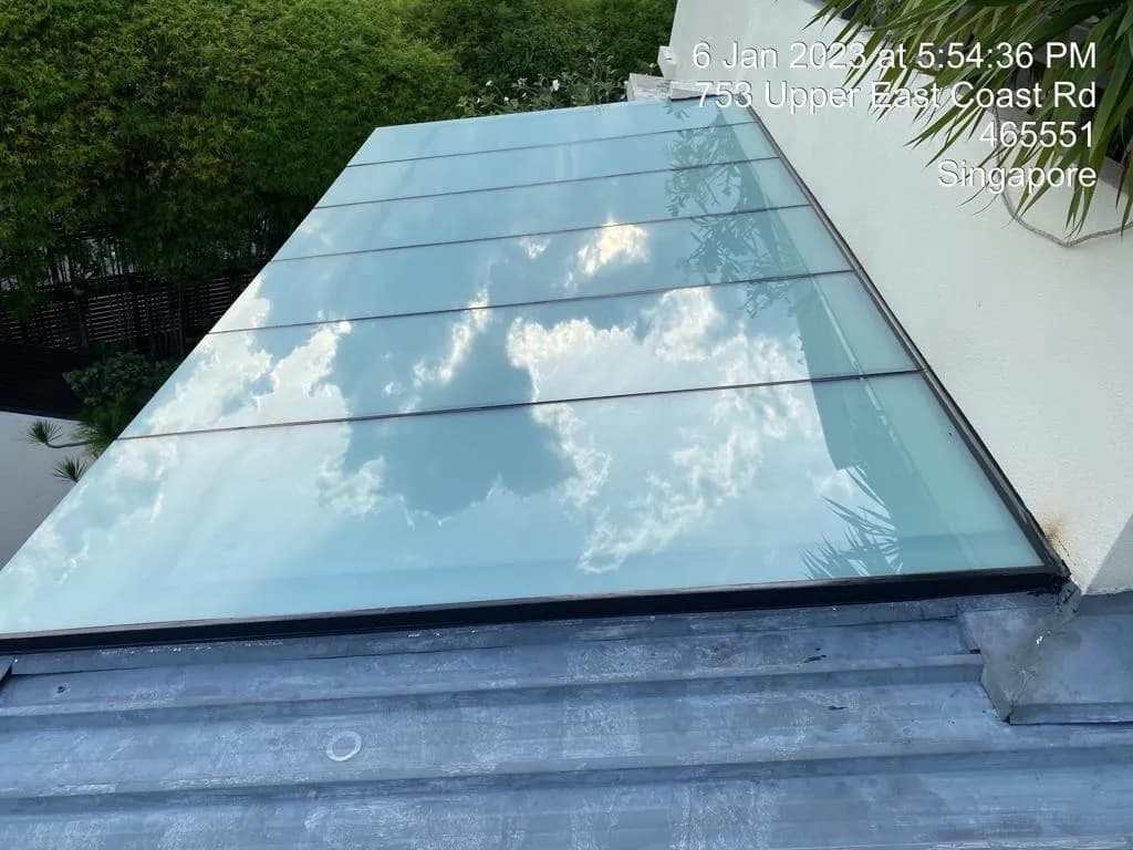Glass Canopy Repair